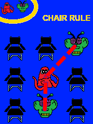 Chair rule violated